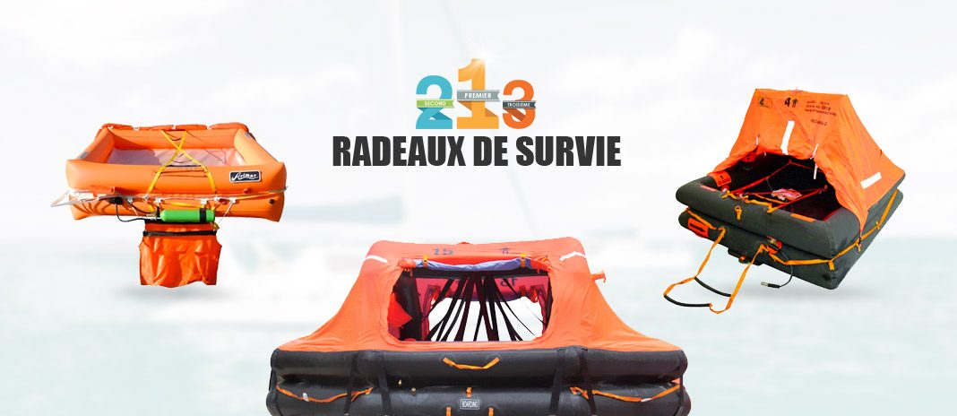 comparatif radeaux de survie