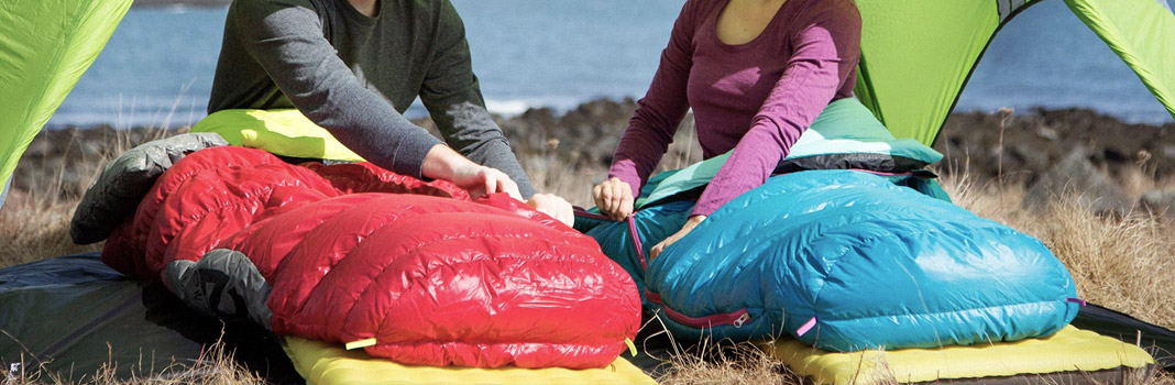 deux sacs couchage